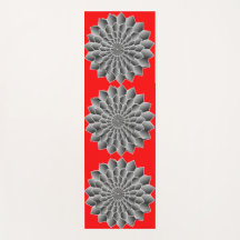 Colourful Harmony: Yoga Mat Art Design"