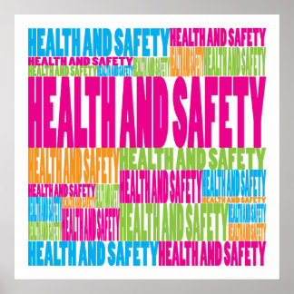 Colourful Health and Safety Poster