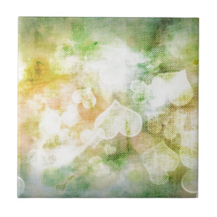 Colourful Heart Background Tile