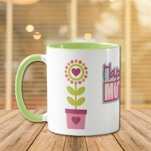 Colourful Heart Flower Mother's Day Mug