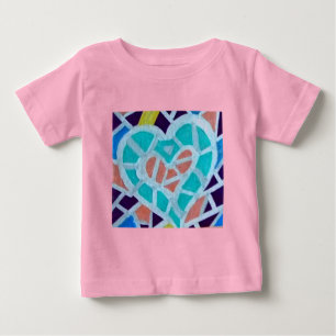 Colourful Heart for any day... Baby T-Shirt