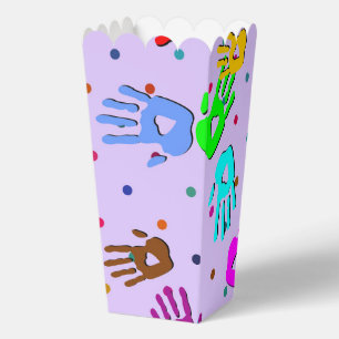 Colourful heart shapes pattern 7 favour box