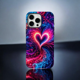   Colourful Heart Swirl iPhone 16 Pro Max Case
