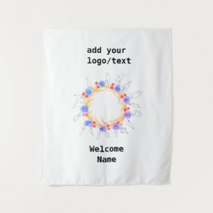 colourful heart years happy wedding anniversary t tapestry