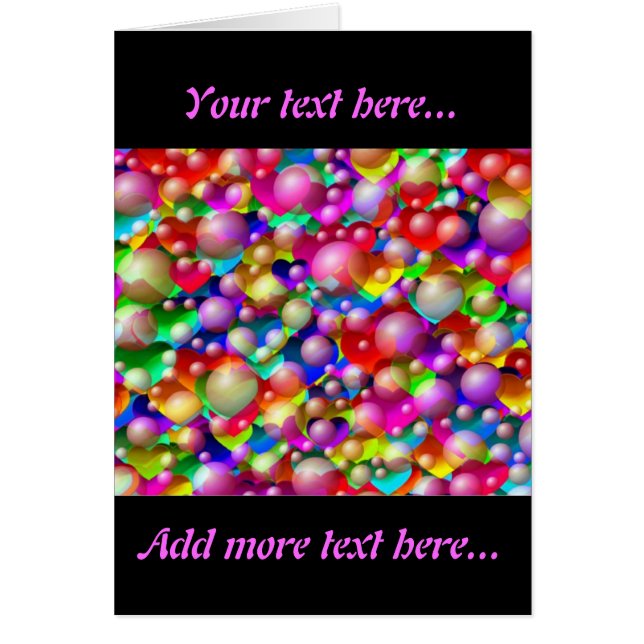 Colourful Hearts (Front)