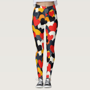 Colourful Hearts Leggings