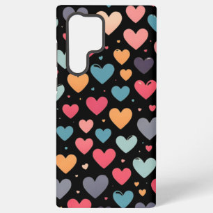 Colourful hearts valentine's day  samsung galaxy case