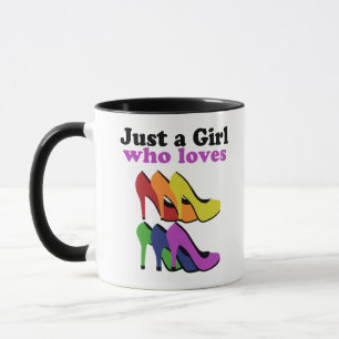 Colourful High Heels   Mug
