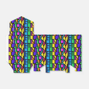 Colourful Hillary Clinton 2016 fabor boxes