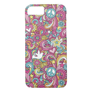 Colourful Hippie Pattern iPhone 8/7 Case