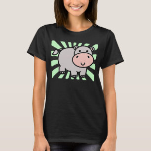 Colourful Hippo I Hippo Art I Hippopotamus I Kids T-Shirt