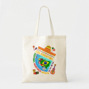 Colourful HISPANIC HERITAGE MONTH Tote Bag