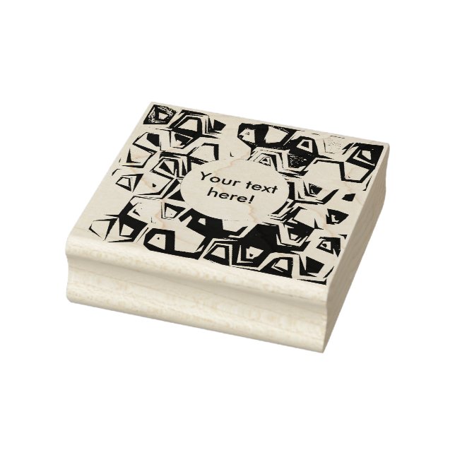 Colourful holes texture rubber stamp (Stamp)