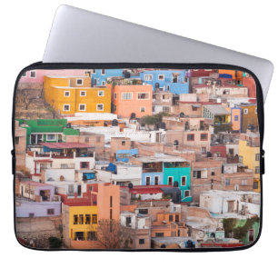 Colourful Homes on the Hill Laptop Sleeve