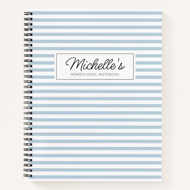 Colourful Homeschool Copy Work Notebook (Front)