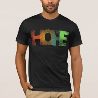 Colourful HOPE Inspirational Men's T-Shirt