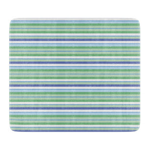 Colourful horizontal stripes cutting board