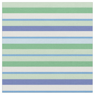 Colourful horizontal stripes fabric