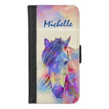 Colourful Horse Head Artistic Design