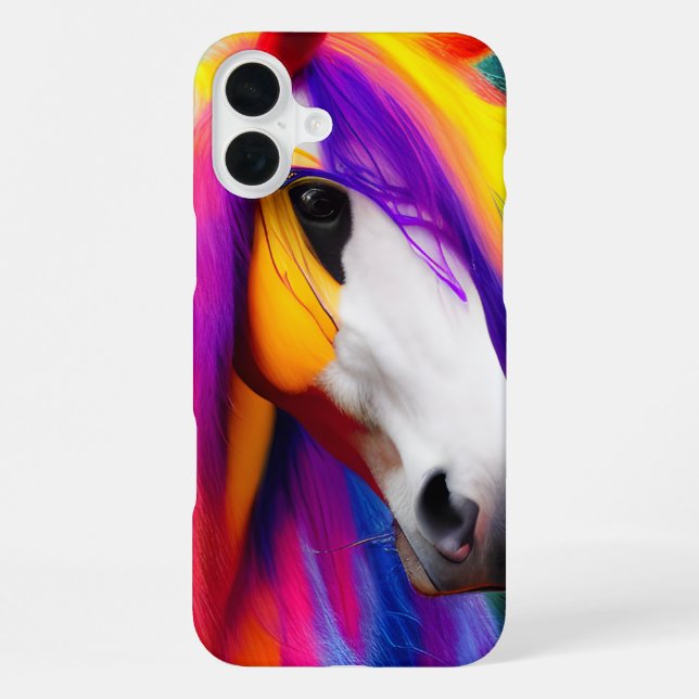 Colourful Horse iPhone Case (Back)