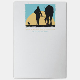 Colourful Horse Pattern Post-it Notes