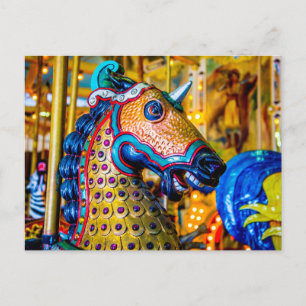 Colourful Horse Postcard