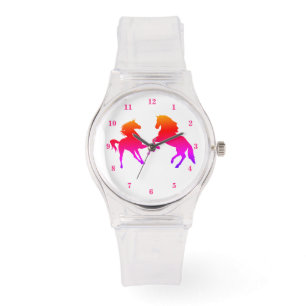 Colourful Horses - Beautiful Watch