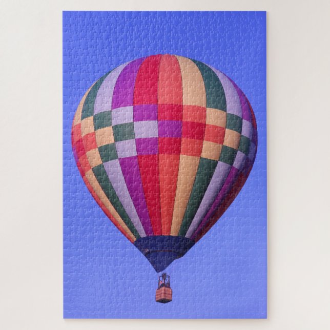 Colourful Hot Air Balloon Jigsaw Puzzle (Vertical)