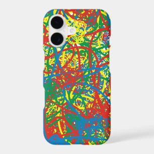 Colourful hot mess blast multi colour splash rainb