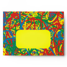 Colourful hot mess blast multi colour splash rainb