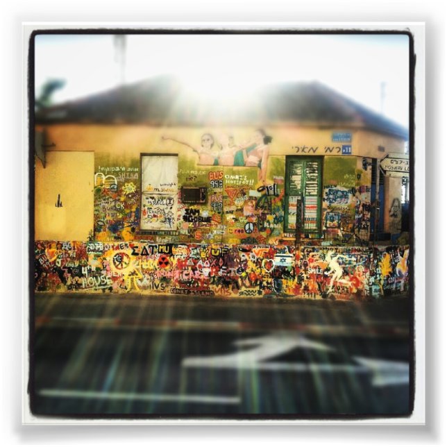 Colourful House Photo Print (Front)