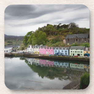 Colourful houses in Portree, Skye Coaster