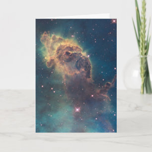 Colourful Hubble Space Telescope Carina Nebula Pos Card