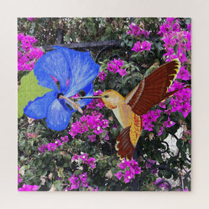 Colourful Hummingbird Jigsaw Puzzle