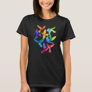 Colourful Hummingbird T-Shirt