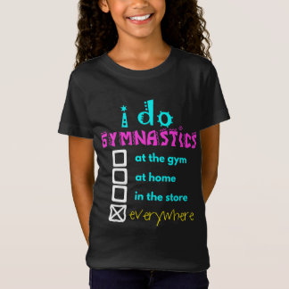 Colourful - I Do Gymnastics Everywhere T-Shirt