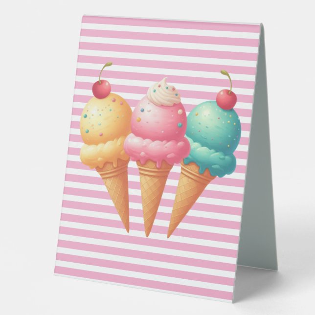 Colourful Ice cream (Front)