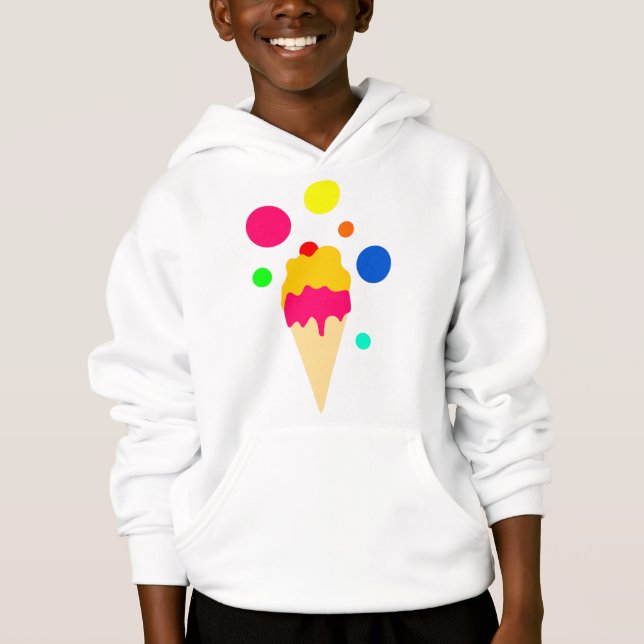 colourful ice cream (Front)
