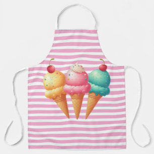 Colourful Ice cream Apron