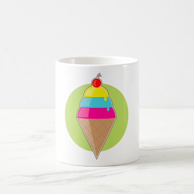 Colourful Ice Cream Coffee Mug (Creator Uploaded)