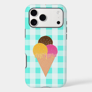 Colourful Ice Cream Illustration