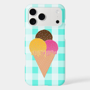 Colourful Ice Cream Illustration
