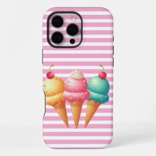 Colourful Ice cream iPhone 16 Pro Max Case