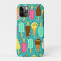 Colourful Ice Cream Pattern Summer 