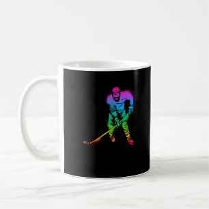 Colourful Ice Hockey Player Ice Sports Coffee Mug