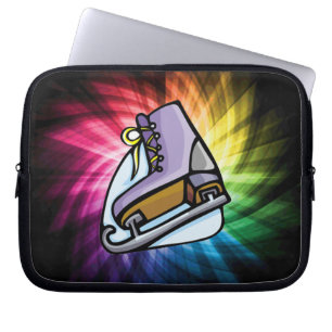 Colourful Ice Skate Laptop Sleeve