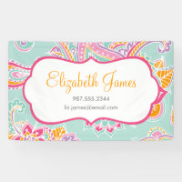 Colourful Illustrated Bohemian Paisley Henna