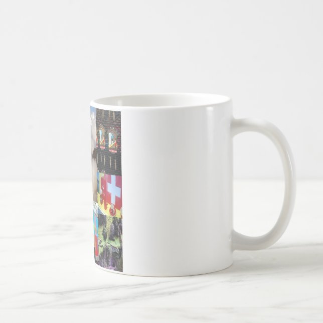 Colourful Images of Switzerland by Celeste Sheffey Coffee Mug (Right)