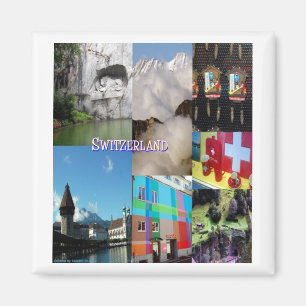 Colourful Images of Switzerland by Celeste Sheffey Magnet