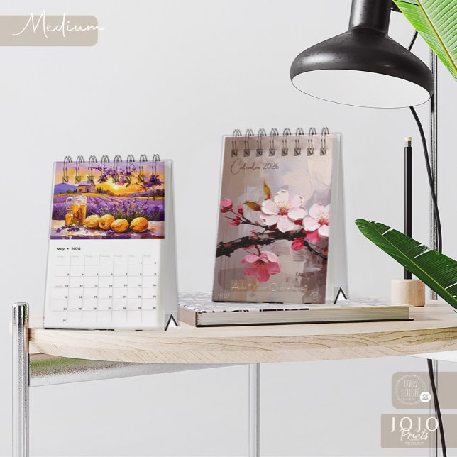 Colourful Impasto Art Calendar (Colorful Impasto Art Calendar_Medium
)